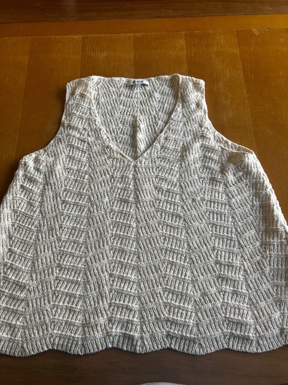 Madewell sweater vest XL